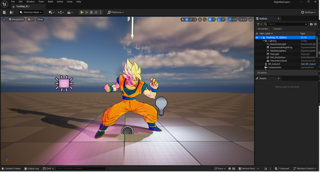 Cel shading with real lighting data, without post process materials or ...